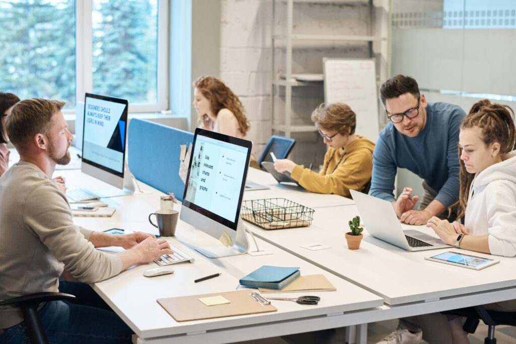 office workers